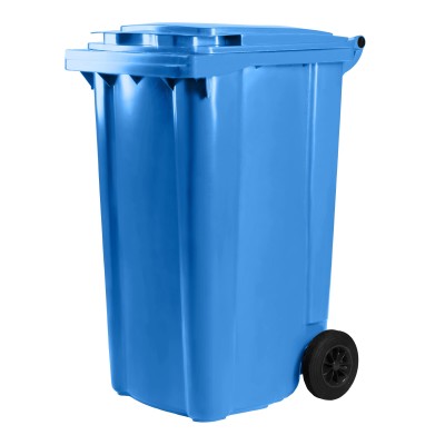 Hardwex Mülltonne 240 l Blau