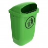 Bauer Abfallbehälter 50 l zum Aufhängen Grün