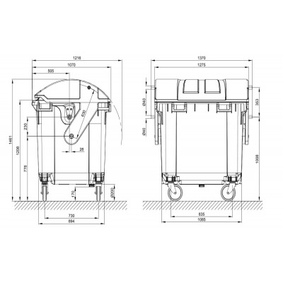 technische-zeichnung-muellcontainer-1100-l-rund