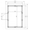 Gartenhaus Tim - 6,3 m2 1