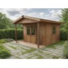 Gartenhaus Katrin Premium - 9,6 m2 + Terrasse 3,5 m2 6