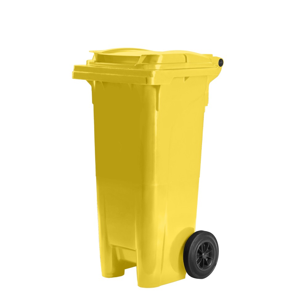 Bauer Mülltonne 80 l Gelb