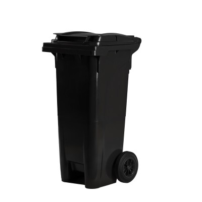 Hardwex Mülltonne 80 l Schwarz