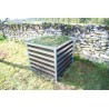 Bauer Komposter aus Metall 1 150 Liter mit Erweiterung 4