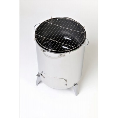 Bauer Holzkohlegrill mit Ablagerost und Erweiterung 12