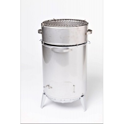 Bauer Holzkohlegrill mit Ablagerost und Erweiterung 6