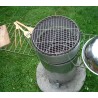 Bauer Holzkohlegrill mit Ablagerost und Erweiterung 2